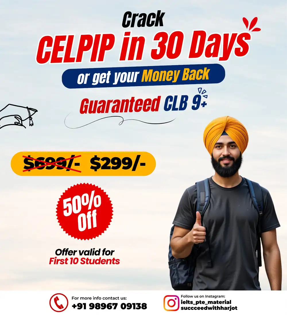 CELPIP in 30 Days